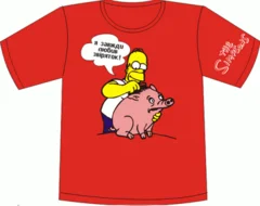 симпсон гомер вычесывает свинью